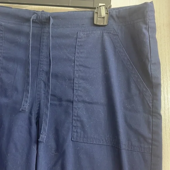 Navy Scrub Pants - Picture 2 of 8